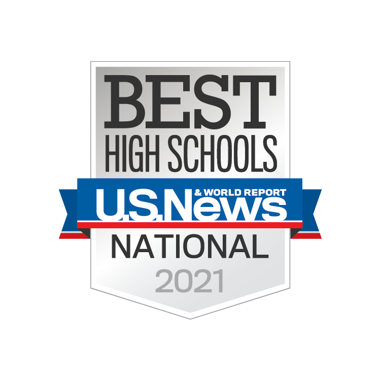 2021 Best High Schools Certificate Logo